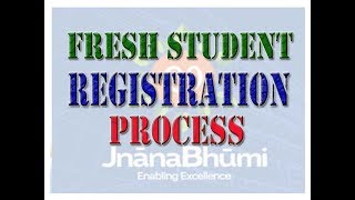 FRESH STUDENT REGISTRATION PROCESS IN JNANABHUMI SCHLORSHIP WEBSITE [upl. by Fullerton]