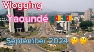 Vlogging City of Yaoundé Cameroon 🇨🇲 September 2024 [upl. by Alauqahs767]