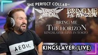 First Time Reacting To Bring Me The Horizon  Kingslayer ft BABYMETAL Live In Tokyo [upl. by Gustie]