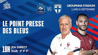 Le replay du point presse des Bleus depuis le Groupama Stadium I Equipe de France 2021 [upl. by Lilly]