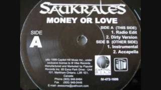 Saukrates  Money Or Love Instrumental [upl. by Hezekiah]