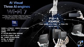 1st Review EVER See The AceMagic F2A Before Anyone Else First AI Mini PC with WIFI 7 ✩EXCLUSIVE✩ [upl. by Melina]