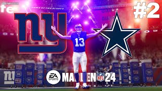 MY FIRST GAME HAS ALL THE PRESSURE IN THE WORLD  Madden 24  Superstar Mode 2 [upl. by Ettenyl]