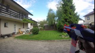 NERF Rapidstrike CS18 on 2S LiPo [upl. by Aynod]