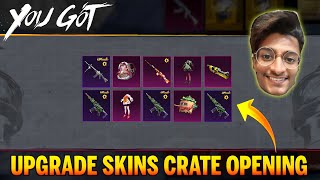 😍FREE GROZA SKIN IN BGMI amp UPGRADE SKINS CRATE OPENING ​⁠ParasOfficialYT [upl. by Paine]