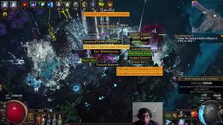 Path of Exile Leveling Forged Frostbearer Spectre Necromancer día 24 Settlers 325 pathofexile [upl. by Schramke]