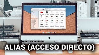 Cómo crear accesos directos en Mac Crear Alias [upl. by Bertine]