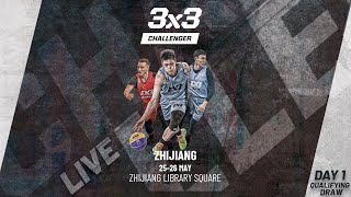 RELIVE  FIBA 3x3 Zhijiang Challenger 2024  Qualifier for Edmonton Masters  Qualifying Draw [upl. by Cyrilla]