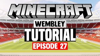 Minecraft Stadium Builds Wembley Stadium 27 Stands [upl. by Atsyrk]