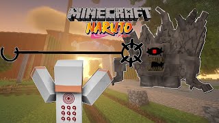 10 TAILS Jinchuriki Defeats Six Paths OTSUTSUKI In Naruto Minecraft [upl. by Call12]