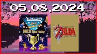 Stream VOD vom 05082024  Nintendo World Championships NES Edition The Legend of Zelda ALTTP [upl. by Agathe]