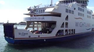 Wightlinks St Clare [upl. by Xilef]