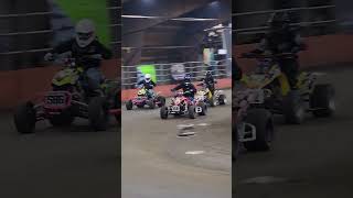 Womens TT QuadAtv Heat Race Emma Indoor Raceway 21724 shorts short ttracing ttracefans [upl. by Welby]