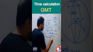 Geography  GMT and Time Zone calculation  JRFNET UPSC UPPCS BPSC viralvideo youtubeshorts [upl. by Christiano961]