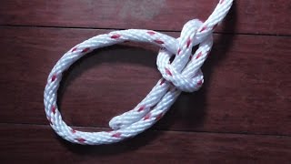 How To Tie A Snap Bowline Knot  Tutorial [upl. by Alburga]