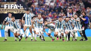 Argentina v France Full Penalty Shootout  2022 FIFAWorldCup Final [upl. by Freyah]