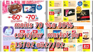 CATALOGUE CARREFOUR MARKET DU 1502 AU 2702 [upl. by Perl]