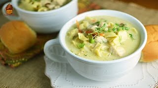 Egg Noodles with Chicken Soup Recipe [upl. by Dorweiler]