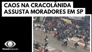 Cracolândia se espalha por ruas do Centro de SP [upl. by Labaw]