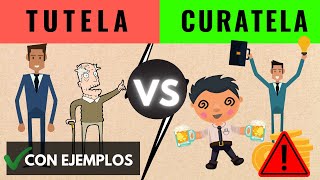 Descubre las Diferencias entre TUTELA y CURATELA Con EJEMPLOS [upl. by Narine]