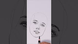 XPaintingLoomis Method Girls Face Drawing  Detailed Tutorial [upl. by Esoj]