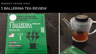 3 Ballerina Herbal Tea Review  Regular Strength  Weight Loss Tea  Detox Tea [upl. by Pearson343]