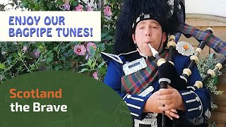 Scotland the Brave  wwwbagpipetutorialcom [upl. by Vez550]