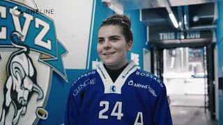 Interview mit Noemi Ryhner  EVZ vs EHC Bassersdorf [upl. by Asial]