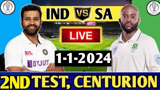 Live IND V SA 2nd Test Johannesburg  CRICTALKS  TOSS amp PREMATCH  2023 Series  IND VS SA [upl. by Ellevel]