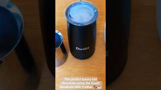 Making the perfect luxury hot chocolate using the Dualit Handheld Milk Frother 🍫☕ [upl. by Omidyar640]