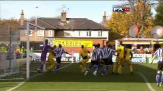 Southport 25 Sheff Wed  The FA Cup 1st Round  071110 [upl. by Misa]