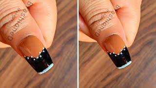 🎨 Easy Dotting Tool Nail Art Design  DIY Nail Tutorial [upl. by Zulch651]