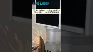 3D 5axis laser cutting machine fast cutting speed high precision and smooth cutting [upl. by Enattirb]