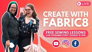 CREATE WITH FABRIC8 Giveaway Winner Announcement amp Winter Boot Slippers Online Sewing Classes [upl. by Kerk536]