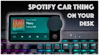 Spotify Car Thing For Your Desk  A Different Way To Use It [upl. by Eilsew]