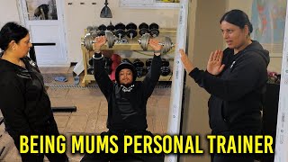 BEING MUMS PERSONAL TRAINER  Daily Vlog 018 [upl. by Eyatnod]