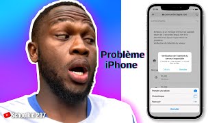 Problème iPhone Vérification de lidentité du serveur impossible VOICI LA SOLUTION [upl. by Llerreg304]