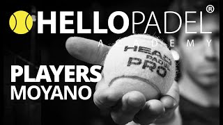 Ramiro Moyano challenges HELLO PADEL  Cross court match [upl. by Raff]