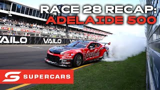 Race 28 Recap  VAILO Adelaide 500  Supercars 2023 [upl. by Soilisav]