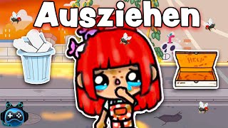 ICH LEBE PLÖTZLICH AUF DER STRAßE😰 PART 2 SPANNEND Toca Boca Story Deutsch Toca Naomi [upl. by Atinram]