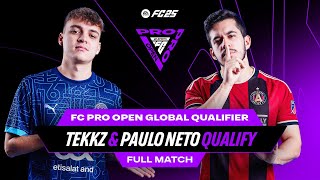 FC PRO OPEN QUALIFICATION  TEKKZ V BANDAR amp PAULO NETO V ABOFAWZI  FC PRO OPEN GLOBAL QUALIFIER [upl. by Venetis]