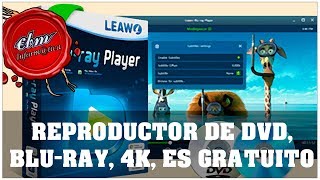 EL MEJOR REPRODUCTOR DE DVD BLURAY 4K ES GRATUITO [upl. by Abernon]