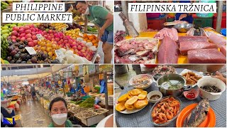 Voće i plodovi mora na Filipinima  We went to the city public market of Dumaguete Negros Oriental [upl. by Nnylyahs]