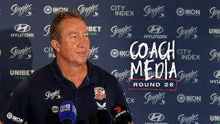 Coaches Media  Round 26 [upl. by Eenoj465]