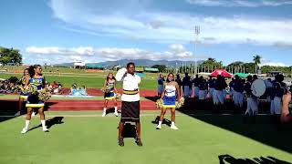 2023 Coca Cola LautokaYasawa Athletics Zone Meet  Natabua High School entertains the crowd [upl. by Ahsam]