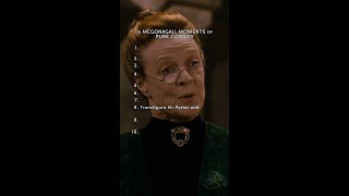 Professor McGonagall being comedy gold HarryPotter ProfessorMcGonagall [upl. by Annoif]