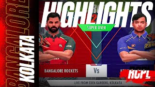 1st Super Over  KKR vs RCB  IPLRCPL in Real Cricket 24 2 [upl. by Ahsimaj761]