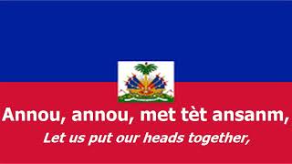 National Anthem of Haiti Creole Version  quotLadesalinyènquot [upl. by Gavriella]