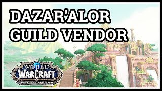 Dazaralor Guild Vendor WoW [upl. by Akeirahs]