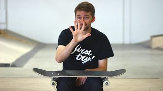 THE 5 EASIEST SKATEBOARD TRICKS FOR BEGINNERS [upl. by Martreb]